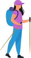 Standing Hiker Expression