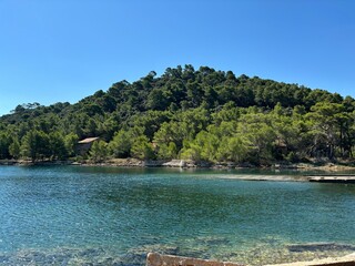 Lastovo island in Croatia landscape