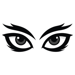 Eye art vector illustration