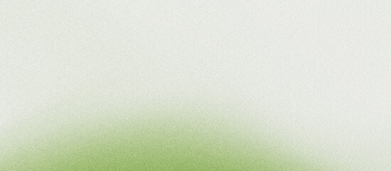 Grainy green gradient background with blazing light and noise texture effect banner in the background