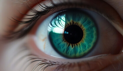vibrant hazel green macro photography human eye man male masculine cornea iris pupil lens retina