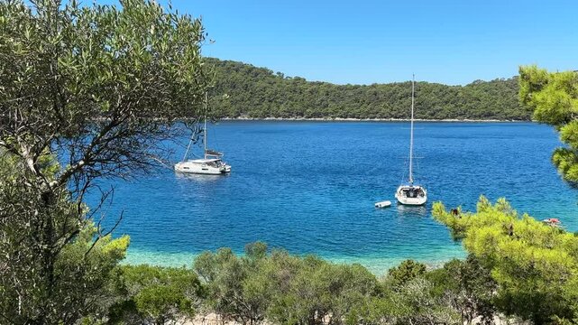 Lastovo island in Croatia landscape