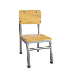 school chair 3d render