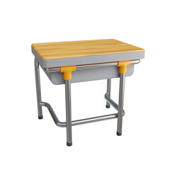 school table 3d render