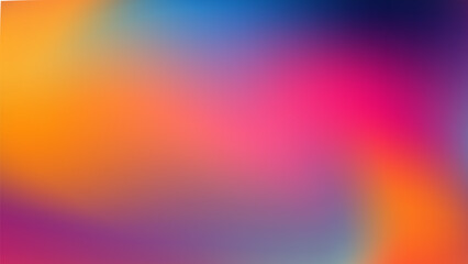 Bold and energetic gradient background with a blend of orange, pink, and purple. Ideal for  party themes.