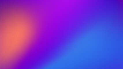 Magical and dreamy gradient background with a blend of purple, blue, and orange. Ideal for fantasy or abstract designs.
