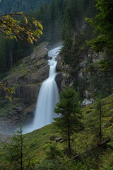 awe Krimml falls in Austria