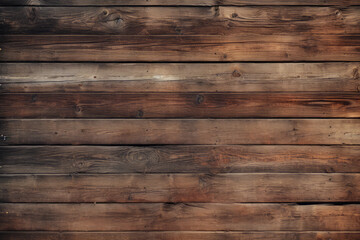 Naklejka premium Processed collage of old retro wooden wall surface texture. Background for banner, backdrop