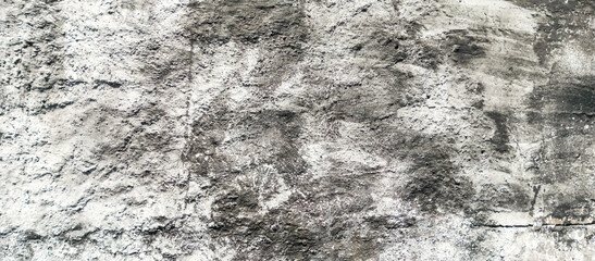 rough cement wall of the house