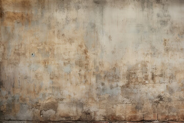 Processed collage of dirty brown concrete wall surface texture. Background for banner, backdrop