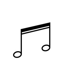 Doodle icon song or music illustration on transparent background that can be use for background, slide view, social media, sticker, scrapbook and e.t.c with aesthetic black color