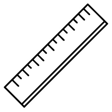 black and white ruler measuring