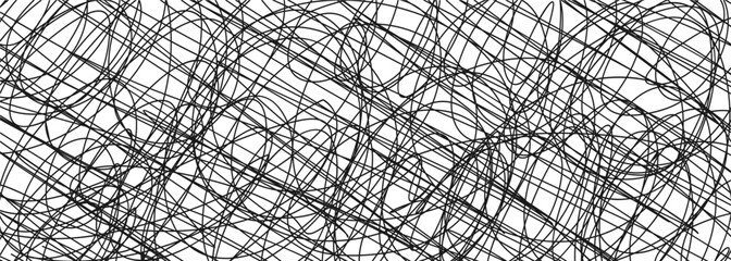 abstract background scribble line drawing on white as background