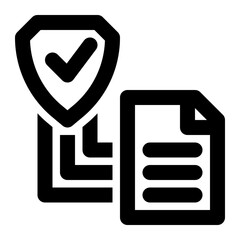 data security, information security, secure information, secure data, data protection, privacy outline icon