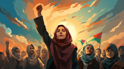 International Day of Solidarity with the Palestinians November 29 Generative AI