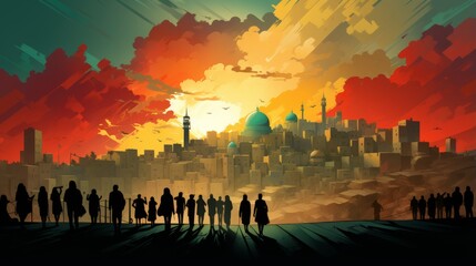 International Day of Solidarity with the Palestinians November 29 Generative AI