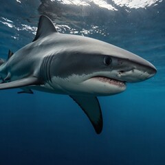 Fototapeta premium shark in the sea