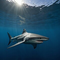 Obraz premium shark in the sea