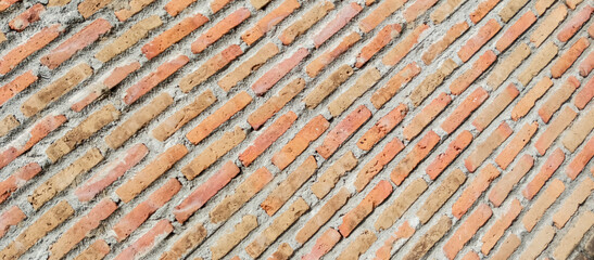 red brick house wall