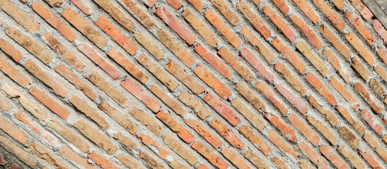 red brick house wall