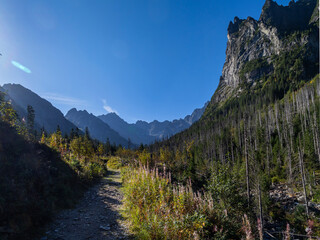 Tatry Wysokie, Słowacja, Dolina Białki, Bielovodská dolina