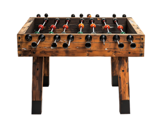 a table with balls on it