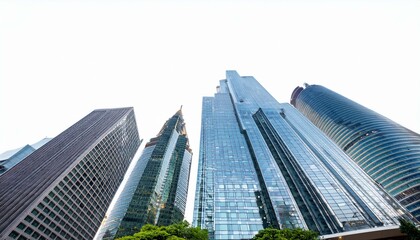 Obraz premium The Modern Skyline: Innovation in Architecture