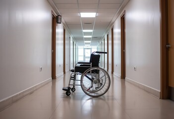 wheelchair in hospital