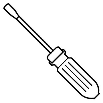 black and white screwdriver tool