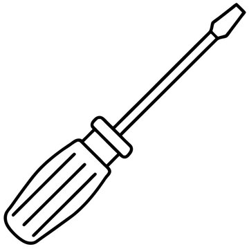 black and white screwdriver tool