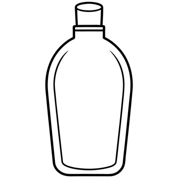recommend clip art: shampoo outline coloring book page line art illustration digital drawing