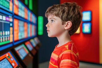 Interactive financial puzzle games that challenge visitors to solve real-world economic scenarios and learn key financial principles