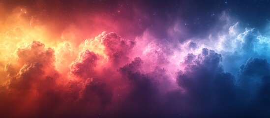 Fototapeta premium Cosmic Cloudscape