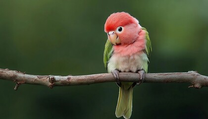 Realistic parrot displays a unique blend of bird features in stunning detail.