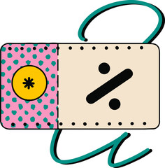 Discount Coupon Illustration