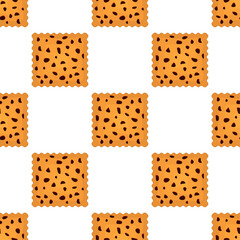 Pattern homemade cookie different taste in pastry biscuit