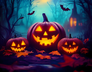 halloween banner background