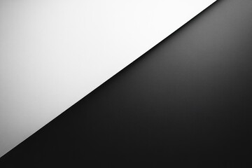 Diagonal Split of White and Black Textured Surfaces