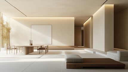 A modern apartment living room