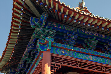 The Anle Temple in Changzhi, Shanxi Province.