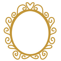 golden mirror frame