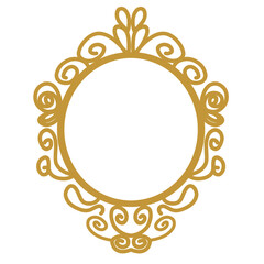 golden mirror frame