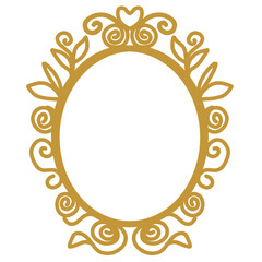 golden mirror frame