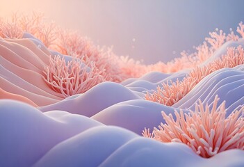 coral reef in the ocean