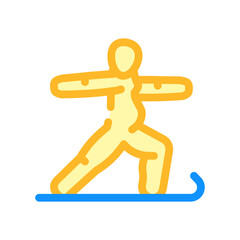 prenatal yoga pregnant fitness color icon vector. prenatal yoga pregnant fitness sign. isolated symbol illustration