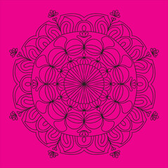 In the symmetry of the mandala, find balance within mandala design