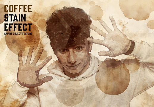 Coffee Stain with Generative AI