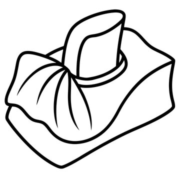 recommend clip art: tissue outline coloring book page line art illustration digital drawing