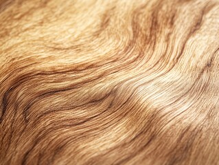 Fototapeta premium Close-Up of Polished Oak Wood with Smooth Surface
