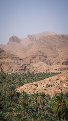 The landscape around Ait Mansour Gorge in Morocco